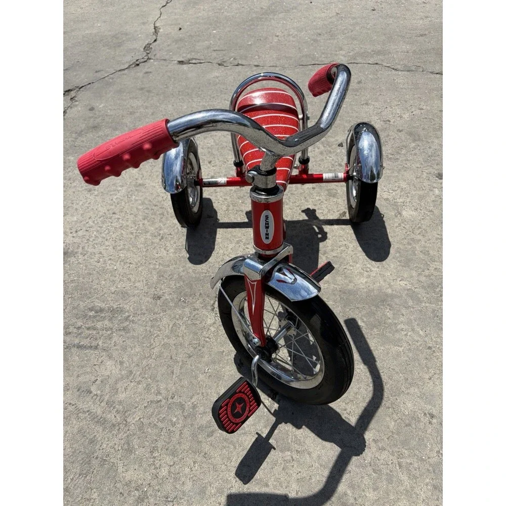 Schwinn Roadster Kids Tricycle Red Vintage Style Classic Toddler Bike 3 Wheel